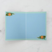 忘れヴィンテージハートカーパーソナライズされたド カード (内部)