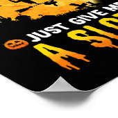 忘れ与えお菓子おもしろいを ポスター (角)