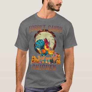 忘れ与えお菓子はおもしろいH Tシャツ