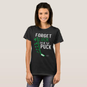 忘れ与えのパック・ホッケーst patricks tシャツ (正面フル)
