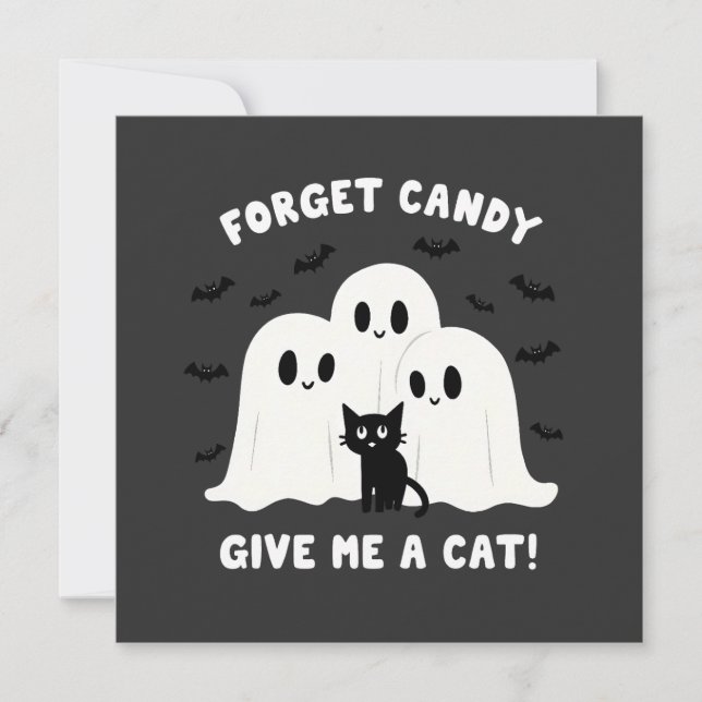 忘れ与え猫のハロウィン不気味 (正面)