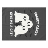 忘れ与え猫のハロウィン不気味 テーブルクロス (正面(横))