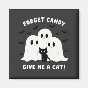 忘れ与え猫のハロウィン不気味 マグネット