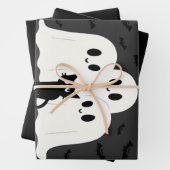 忘れ与え猫のハロウィン不気味 ラッピングペーパーシート (インサイチュ)