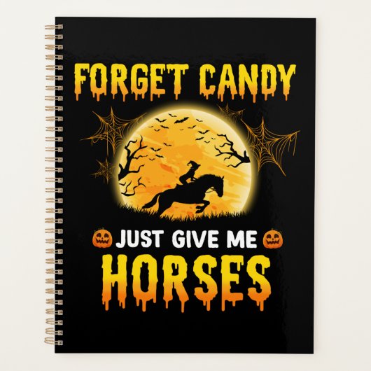 忘れ与えCandy Just Me馬アイディア馬ライダー プランナー手帳 (正面)