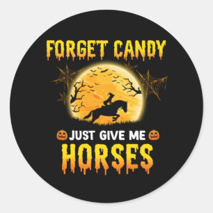 忘れ与えCandy Just Me馬アイディア馬ライダー ラウンドシール