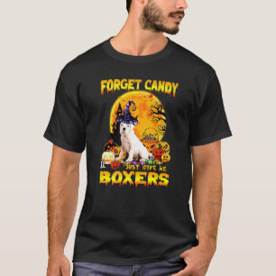 忘れ与えCandy Just Me Boxers Pumpkin Halloween Tシャツ