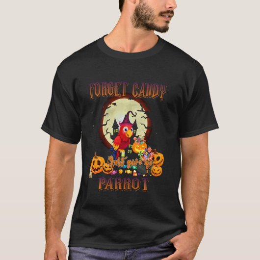 忘れ与えCandy Just Me Parotsパンプキおもしろいンハ Tシャツ (正面)