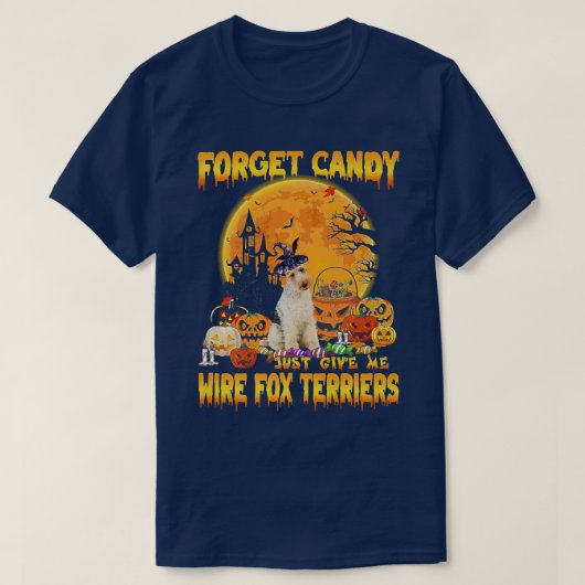 忘れ与えCandy Just Me Wire For Threers Pumpkin Tシャツ (デザイン正面)