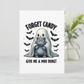 忘れ与えCandy Meモー Deng Halloween幽霊 招待状 (スタンド正面)