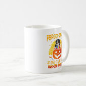 忘れ与えCandy Me Bernese Mountain Halloween コーヒーマグカップ (正面右)