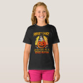 忘れ与えCandy Me Bernese Mountain Halloween Tシャツ (正面フル)