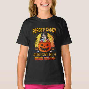 忘れ与えCandy Me Bernese Mountain Halloween Tシャツ