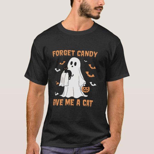 忘れ与えTシャツをお菓子を下さい Tシャツ (正面)