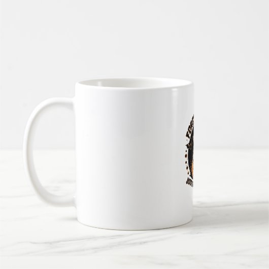 忘れ与えWの猫男性へたち コーヒーマグカップ (左)
