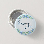 忘れ代名詞 缶バッジ (正面&裏面)