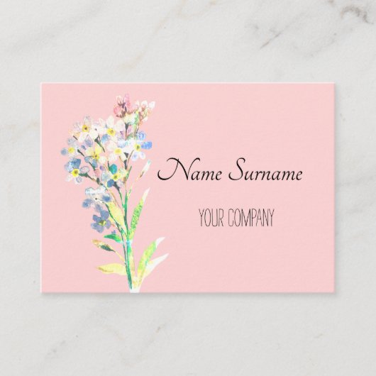 忘れ名刺ではない 名刺 (正面)