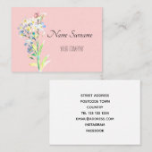 忘れ名刺ではない 名刺 (正面/裏面)