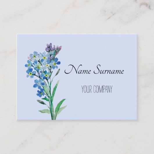 忘れ名刺ではない 名刺 (正面)