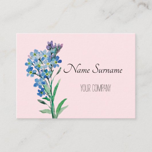 忘れ名刺ではない 名刺 (正面)