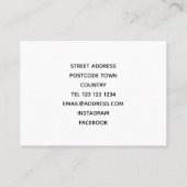 忘れ名刺ではない 名刺 (裏面)