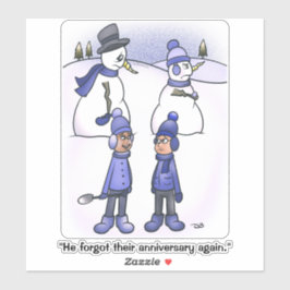 忘れ周年記念ステッカー シール