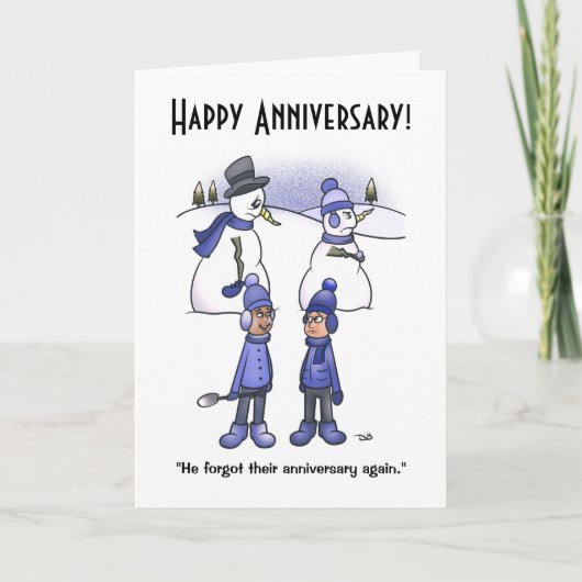 忘れ周年 カード (正面)