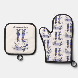 忘れ周年 鍋つかみ&鍋敷きセット