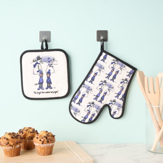 忘れ周年 鍋つかみ&鍋敷きセット (インサイチュ (吊り下げ))