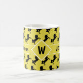 忘れ実在UNICORNS JESUSはYのモノグラムのクリスチャン コーヒーマグカップ (中央)