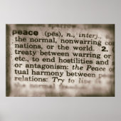 忘れ意味 – 平和 ポスター (正面)