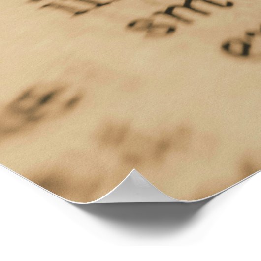 忘れ意味 – 許し ポスター (角)