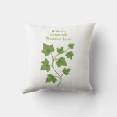 忘れ愛、思い出 クッション (裏面)