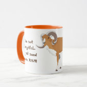 忘れ易くないおもしろいな人のコーヒー・マグ マグカップ (正面左)