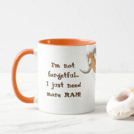 忘れ易くないおもしろいな人のコーヒー・マグ マグカップ