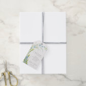 忘れ歓迎結婚の ギフトタグ (より糸付き)