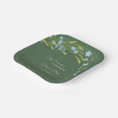 忘れ歓迎結婚の ペーパープレート (傾斜あり)