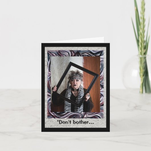 忘れ歩く私の靴の中で1マイルグリーティングカード カード (正面)