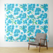 忘れ水の色の花 タペストリー (インサイチュ(横))