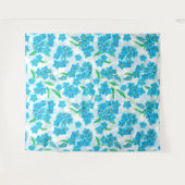 忘れ水の色の花 タペストリー (正面(横))