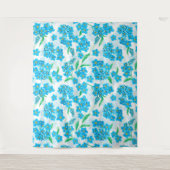 忘れ水の色の花 タペストリー (正面)