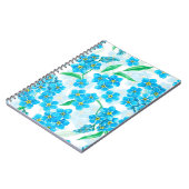 忘れ水の色の花 ノートブック (左側)