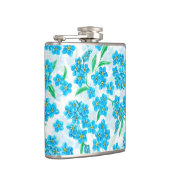 忘れ水の色の花 フラスク (右)