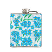 忘れ水の色の花 フラスク (裏面)