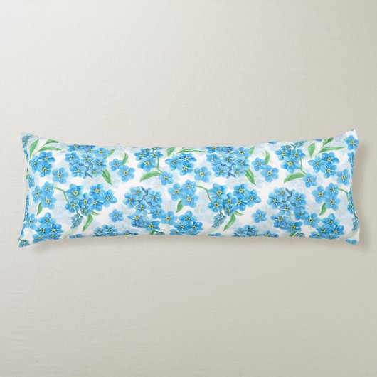 忘れ水の色の花 ボディピロー (正面)