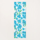 忘れ水の色の花 ヨガマット (裏面)