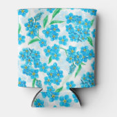 忘れ水の色の花 缶クーラー (正面)