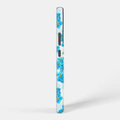 忘れ水の色の花 SAMSUNG GALAXYケース (右側面)