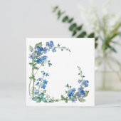 忘れ水の色 招待状 (スタンド正面)