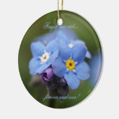 忘れ永遠に永遠に! セラミックオーナメント (左)